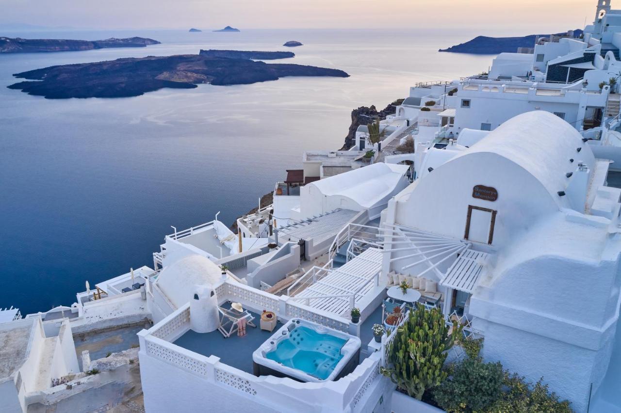 Santorini Mansion At Imerovigli Экстерьер фото